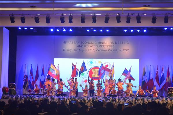 Eröffnung der 48. ASEAN-Wirtschaftsministerkonferenz